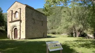 Esta iglesia es la primera muestra del románico europeo en el Alto Aragón