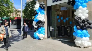 Nueva tienda del fabricante valenciano Max Colchón en la plaza de Aragón de Zaragoza.