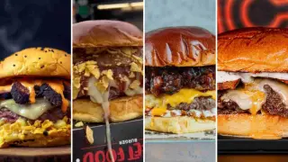 Hamburguesas andaluzas de The Champions Burger 2024