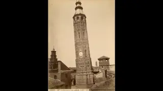 La torre, según la captó el fotógrafo francés Jean Laurent hacia 1876.