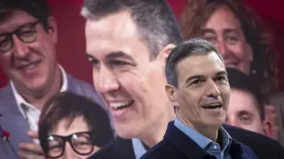 El presidente del Gobierno y secretario general del PSOE, Pedro Sánchez