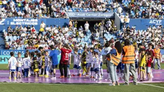 Partido de máxima tensión en La Romareda. El conjunto de Víctor Fernández recibe al Elche, en el partido de la jornada 35 de Segunda División, con la necesidad de sumar una victoria que le distancie del peligro.