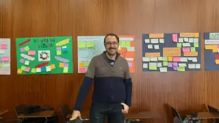 El profesor de secundaria del IES Bajo Aragón de Alcañiz, Fernando Salas.
