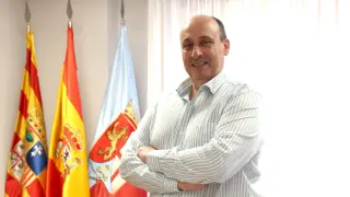 Vicente Royo, alcalde de El Burgo de Ebro.