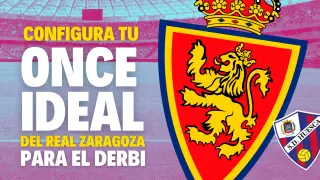 Elije el once del Real Zaragoza.