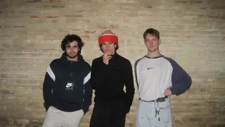 De izquierda a derecha, Marcos, Fernando y Nico.