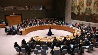 Reunión del Consejo de Seguridad de la ONU.