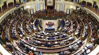 Imagen panorámica del Congreso de los Diputados