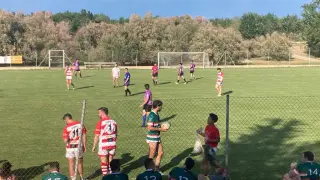 Momento de la pasada edición del torneo de rugby 7 de Novillas.