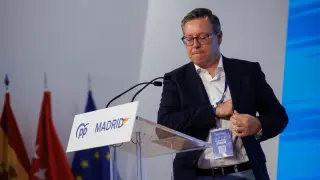 El secretario general del PP de Madrid, Alfonso Serrano