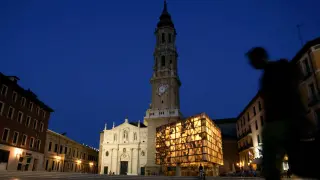 La Seo de Zaragoza por la noche .gsc1
