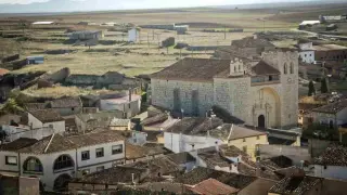 Vista de Langa del Castillo