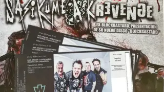 Imagen del cartel del concierto que ofreció en Zaragoza el dúo de punk detenido por un delito contra la salud pública.