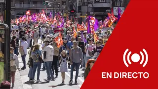 Directo del Día de los Trabajadores 2024 en Aragón