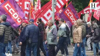 Vídeo | Manifestación del Día de los Trabajadores en Zaragoza