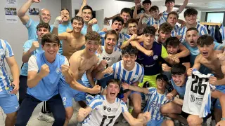 Fútbol División de Honor Juvenil: Racing Zaragoza.
