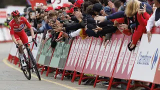 La ciclista neerlandesa Demi Vollering (SD Worx-Protime), ganadora de la Vuelta Ciclista a España 2024