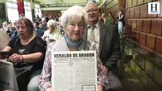Más de 60 centenarios reciben la insignia de plata de la ciudad y la portada de HERALDO de su nacimiento