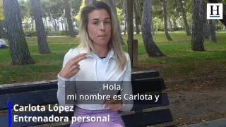 Carlota López, la entrenadora zaragozana que triunfa en redes con vídeos de signos