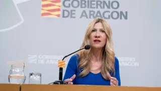 Mar Vaquero ha ratificado este miércoles que Aragón acudirá a la bilateral por la ley de memoria