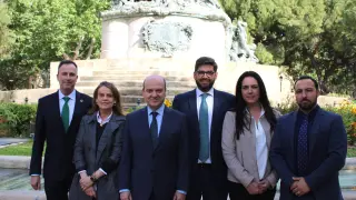 Nuevo comité ejecutivo provincial de Vox en Zaragoza.