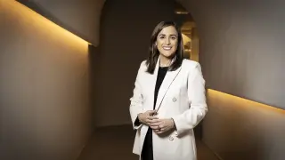 Aída Ribalta, directora de Recursos Humanos de Grupo Suárez, en la sede de la compañía en Madrid