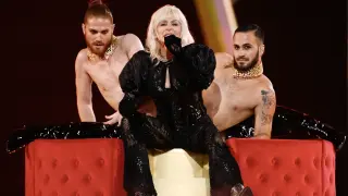 Nebulossa en el primer ensayo de la segunda semifinal de Eurovisión 2024.