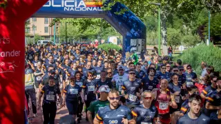 Cerca de 900 personas se congregan en Calatayud en un acto organizado por la Policía Nacional.