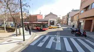 Calle Federico Ozanam con avenida Francisca Millán