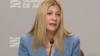 La vicepresidenta de Aragón, Mar Vaquero