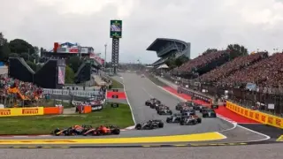 Salida del GP España de Fórmula 1 de 2023, en el Circuit de Barcelona-Catalunya