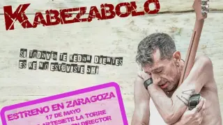 El cartel del estreno en Zaragoza del documental.