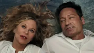 Meg Ryan y David Duchovny, en 'Lo que sucede después' (1)