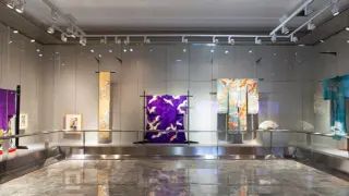 El Museo de Zaragoza lanza una visita virtual a la exposición ‘Kimono. Piel de seda’.