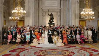Celebración de la Boda Real del entonces Príncipe Felipe y doña Letizia en 2004.