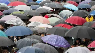 Las lluvias, protagonistas del fin de semana en España