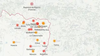 cartela terremoto Bagneres de Bigorre