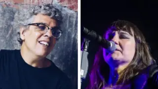 Pedro Guerra y Eva Amaral unen fuerzas cantoras en 'El otro'.