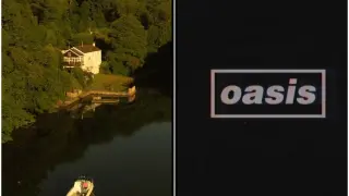 Imágenes colgadas en las redes de Oasis
