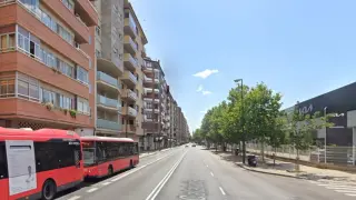 Los robos se cometieron en un bloque de la avenida de Cataluña de Zaragoza.