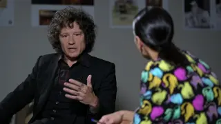 Bunbury conversa con Itziar Miranda en el programa.