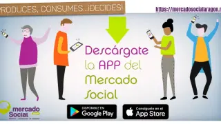 El Mercado Social de Aragón ha lanzado una nueva aplicación móvil.