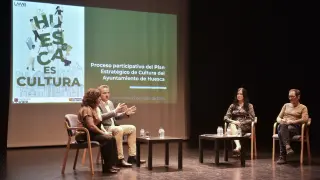 La presentación del proceso participativo tuvo lugar en el Centro Cultural Manuel Benito Moliner de Huesca.