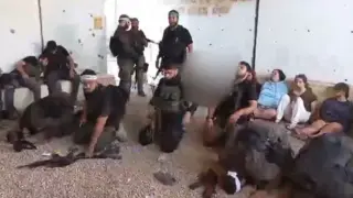 Un frame del vídeo publicado por Israel
