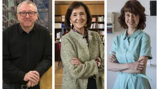 Francisco Goyanes, Ana Santos e Irene Vallejo, por vez primera tres aragoneses han sido jurados del Premio Princesa de Asturias de las Letras.