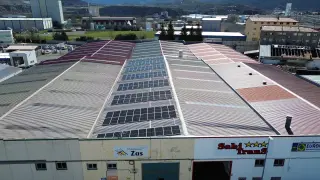 Comunidad solar de Iberdrola en Sabiñánigo.