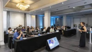 Congreso de la Sociedad Aragonesa de Neurología, que se celebra hasta este sábado en Zaragoza.