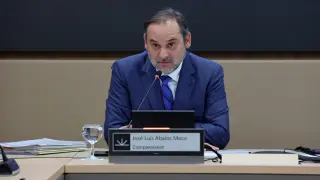 José Luis Ábalos, comparece ante la Comisión de Investigación sobre el caso Koldo