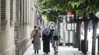 Diversidad cultural y racial en la avenida Conde Aranda de Zaragoza
