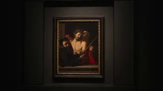 El Museo del Prado ya expone de manera individual en una sala de su edificio Villanueva la obra 'Ecce Homo' de Caravaggio
